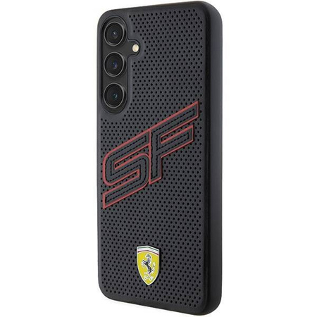 Oryginalne Etui FERRARI hardcase Big SF Perforated FEHCS24MPINK do Samsung Galaxy  S24 Plus Czarny