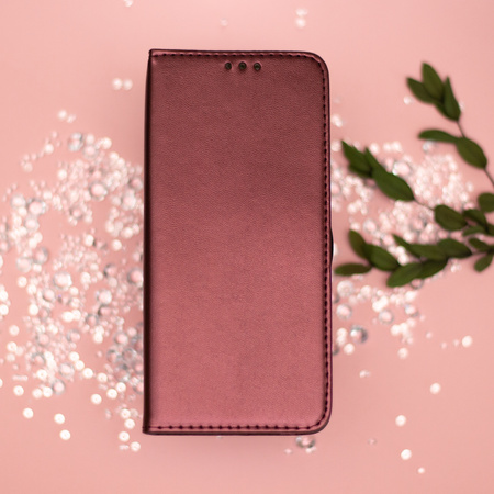 Etui Smart Magnetic do iPhone 17 Air 6,6" burgundowe