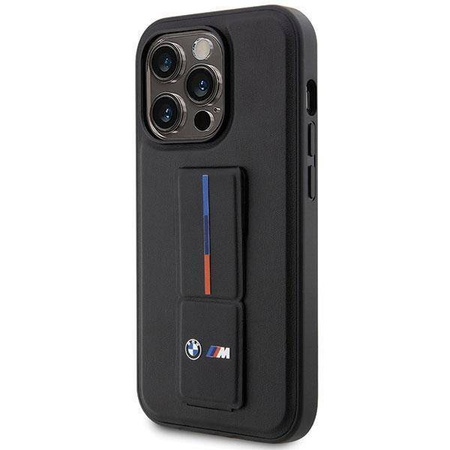Case BMW BMHCP14L22GSLK iPhone 14 Pro 6.1&quot; black/black hardcase Grip Hot Stamp