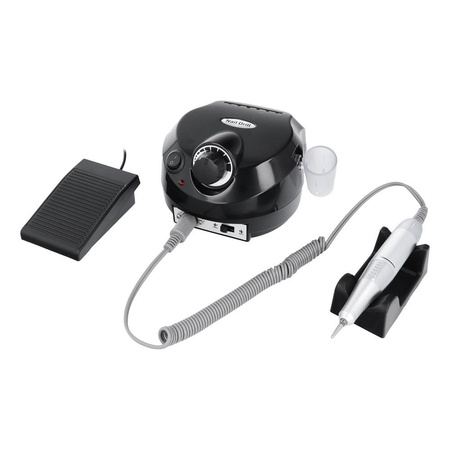 Profesjonalna maszyna do manicure frezarka do paznokci MJ120 czarna