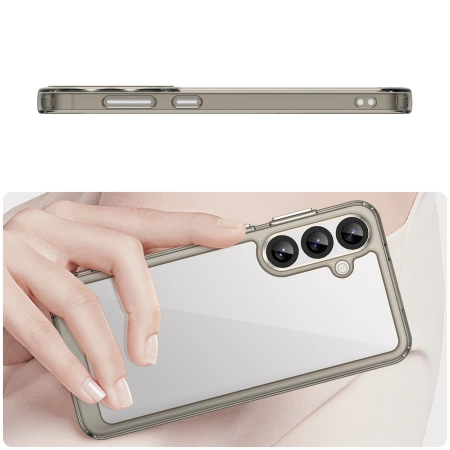 Outer Space Case Samsung Galaxy A36 Transparent-black