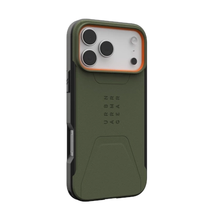 UAG Civilian MagSafe Case for iPhone 17 Pro Max - Olive Orange