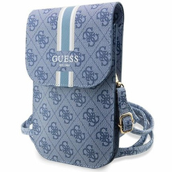 Guess torebka GUWBP4RPSW niebieska Wallet 4G Stripes