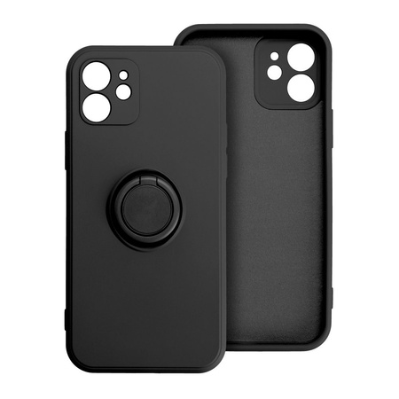 Futerał SILICONE RING do IPHONE 15 PRO czarny