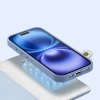 Dux Ducis Lawa iPhone 16 Leather Case with Detachable Magnetic Wallet - Blue