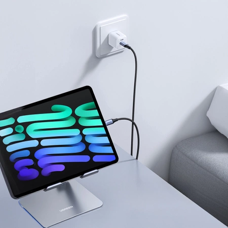 Ugreen US535 USB-C / USB-C PD-Kabel 240W 5A 1m - Grau