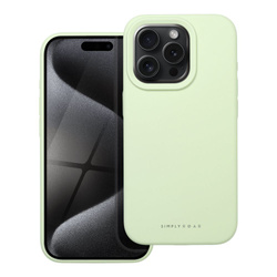 Futerał Roar Cloud-Skin - do iPhone 15 Pro Jasnozielony