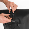 Wozinsky wodoodporna torba rowerowa sakwa na bagażnik 25l 2w1 czarny (WBB24BK)