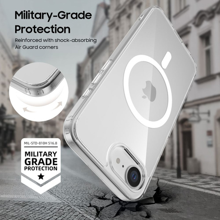 TECH-PROTECT FLEXAIR HYBRID MAGSAFE IPHONE SE 4 2025 CLEAR