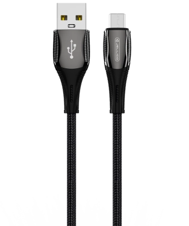 JELLICO kabel B18 Micro 3.1A 1M Czarny