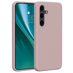 Nakładka Etteri Silicone Case do Samsung Galaxy S24 jasnoróżowa