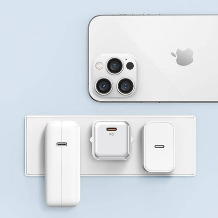 USAMS Ład. siec. 1xUSB-C PD30W 3A (only head) PD3.0 Fast Charging czarny/black X-ron Series CC186TC01 (US-CC186)