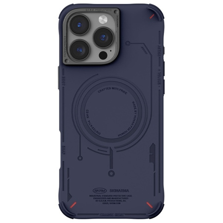 Skinarma etui Mecha iPhone 16 Pro 6.3"    Magnetic Charging granatowy/navy