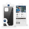 3 w 1 etui iPhone 14 Plus z MagSafe portfel blokada RFID podstawka Dux Ducis Rafi Mag - czarne