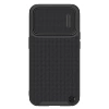 Nillkin Textured S Case für iPhone 14 Pro Max, Cover mit Kameraabdeckung, schwarz
