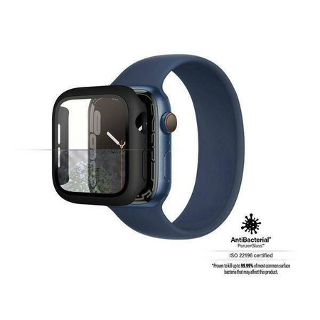 Szkło Hartowane 5D APPLE WATCH 7 (45MM) PanzerGlass Full Body (3664) czarne