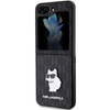 Oryginalne Etui KARL LAGERFELD Hardcase KLHCZF5SAPCHNPK do Samsung Z Flip 5 (Saffiano Mono Choupette PIN / czarny)