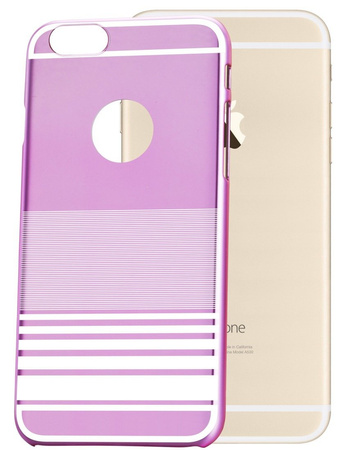 Etui X-FITTED Hard IPHONE 6+ Rainbow różowe PPBJP