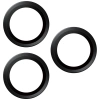 Szkło hartowane PanzerGlass Hoops na obiektyw na iPhone 17 Pro / 17 Pro Max / 16 Pro / 16 Pro Max czarny