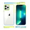 Etui IPHONE 14 PRO MX Rainbow zielono-niebieskie