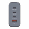 Verbatim Ładowarka sieciowa GaN 140W 3xUSB-C/USB-A + Adapter EU/UK/US GNC-140 32203