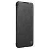 Nillkin Qin Leather Pro Case Hülle für Samsung Galaxy S22+ (S22 Plus) Kameraschutz Holster Cover Flip Cover Schwarz