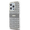 DKNY DKHMP15LHRHSEE iPhone 15 Pro 6.1" beżowy/beige hardcase IML Mono & Stripe MagSafe