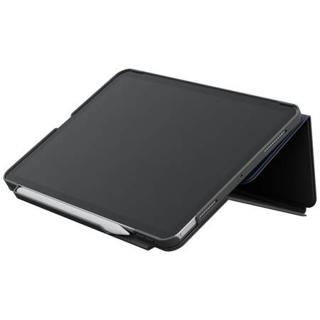 Etui UNIQ Rovus Snapmount Magnetic 360   Rotating Detachable do iPad Air 11" (M2/M3) / iPad Air 10.9" (2022/2020) granatowy