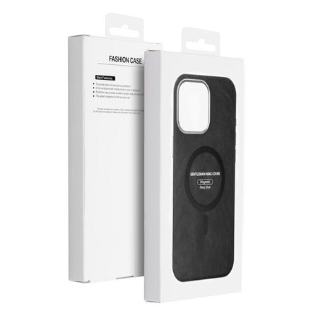 Futerał GENTLEMAN MAG COVER kompatybilny z MagSafe do IPHONE 17 PRO MAX czarny