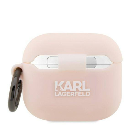 Karl Lagerfeld Silicone NFT Choupette Head 3D - Etui AirPods 3 (różowy)