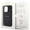 Original Case IPHONE 14 PRO MAX Guess Hardcase Saffiano MagSafe (GUHMP14XPSAHMCK) black