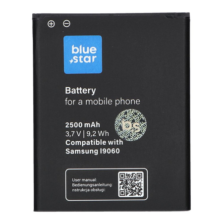 Bateria do SAMSUNG GALAXY GRAND / GRAND NEO I9082 / I9060 / 9080 2500mAh Li-Ion BlueStar