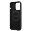 Original Case IPHONE 13 PRO BMW Hardcase Silicone Signature Logo MagSafe (BMHMP13LSLBLBK) black