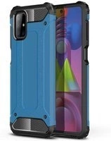 Hybrid Armor pancerne hybrydowe etui pokrowiec Samsung Galaxy M51 niebieski