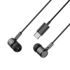 XO słuchawki przewodowe EP81 USB-C douszne czarne