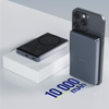 Allity power bank bezprzewodowy APB-300 PD QC 20W 10000 mAh szary magnetyczny