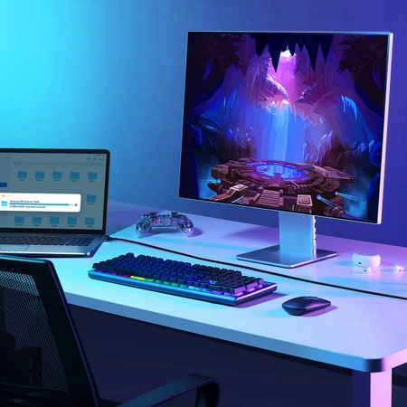 Baseus High Speed ​​​​Cat 5 RJ-45 Ethernet-Kabel 1000 Mbit/s 0,5 m rund – Schwarz