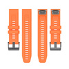Pasek / opaska do smartwatcha Garmin FENIX 3 / 3HR / 5X / 6X / 6X PRO / 7X / 7X PRO pomarańcz (8)