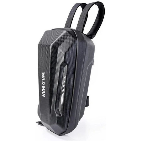 WILDMAN sakwa na kierownicę do hulajnogi wodoodporna 2L GD9 czarna