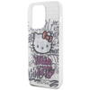 Hello Kitty IML Kitty On Bricks Graffiti case for iPhone 15 Pro Max - white