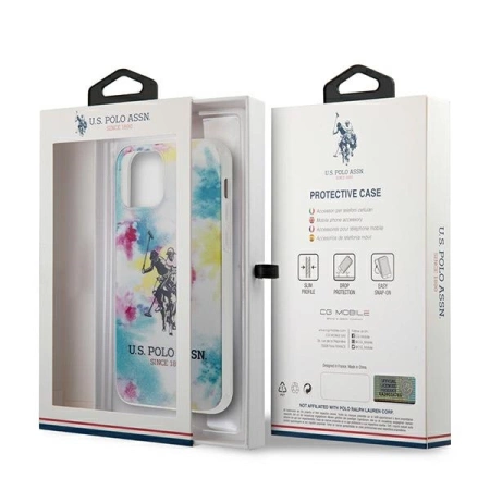 US Polo Assn Tie & Dye - Etui iPhone 12 Mini