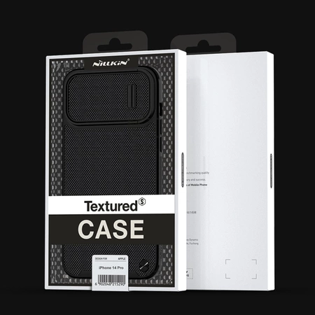 Nillkin Textured S Case iPhone 14 Pro armored cover with camera cover green