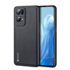 Dux Ducis Fino etui pokrowiec pokryty nylonowym materiałem Oppo Reno7 Pro 5G czarny