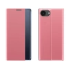 New Sleep Case iPhone 16e Flip Cover with Stand - Pink