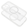 Futerał CLEAR MAG COVER kompatybilny z MagSafe do SAMSUNG S25 Plus transparentny glitter