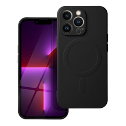 Futerał SILICONE MAG COVER kompatybilny z MagSafe do IPHONE 17 Pro czarny