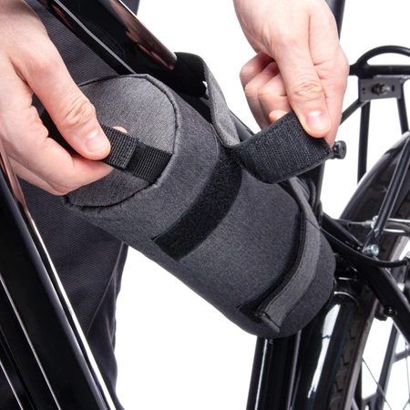 Wozinsky WBB37GRB Fahrradtasche mit Wärmeisolierung – Grau