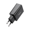 Baseus Speed Mini ładowarka sieciowa zasilacz EU do szybkiego ładowania USB Typ C 20W 3A czarny (CCFS-SN01)