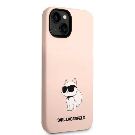 Karl Lagerfeld Silicone NFT Choupette - Etui iPhone 14 Plus (różowy)