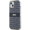 DKNY DKHMP15MHRHSEK iPhone 15 Plus / 14 Plus 6.7" czarny/black hardcase IML Mono & Stripe MagSafe